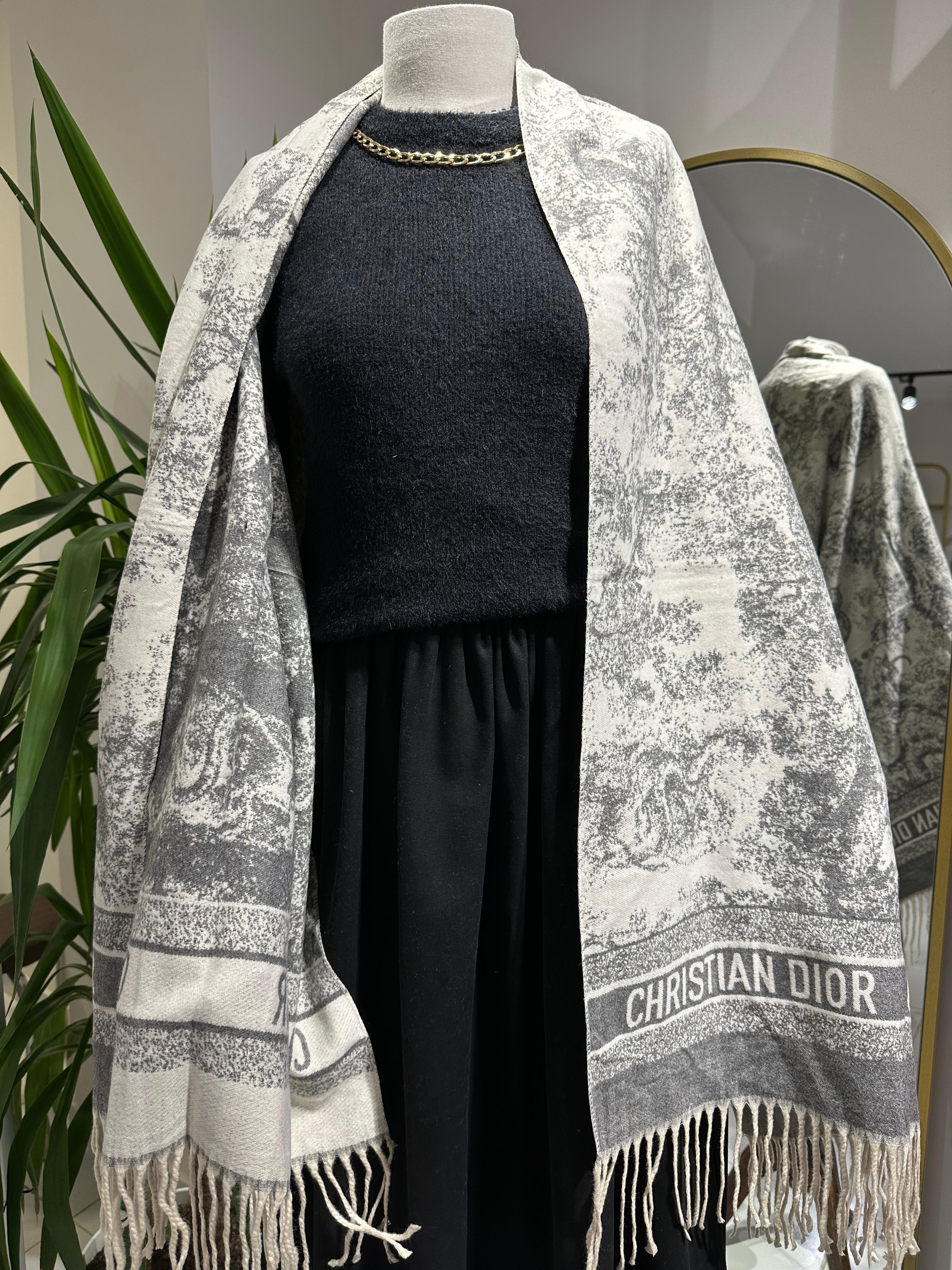 %100 CASHMERE OMUZ ŞALI