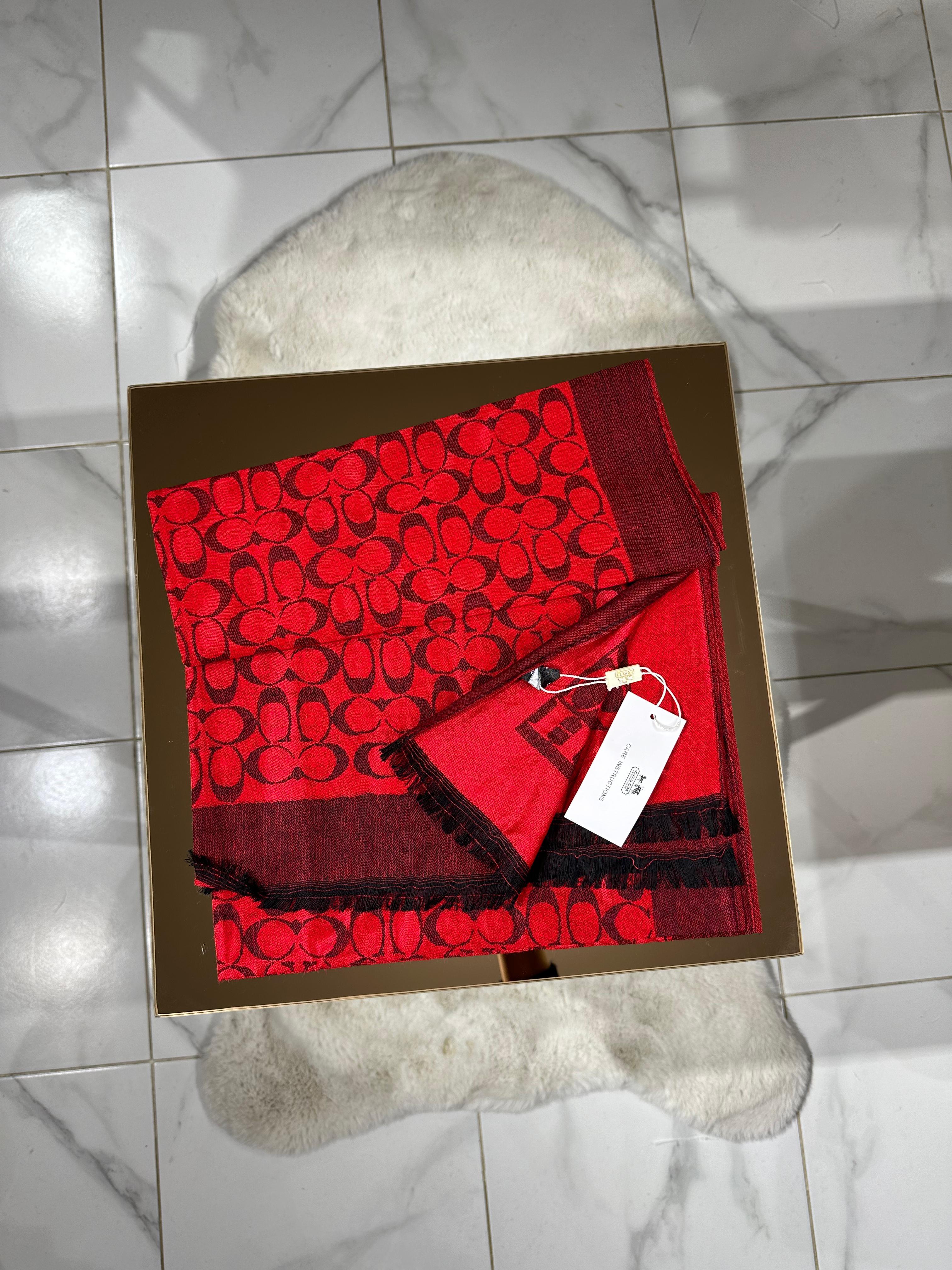 COACH KIRMIZI KAŞMİR