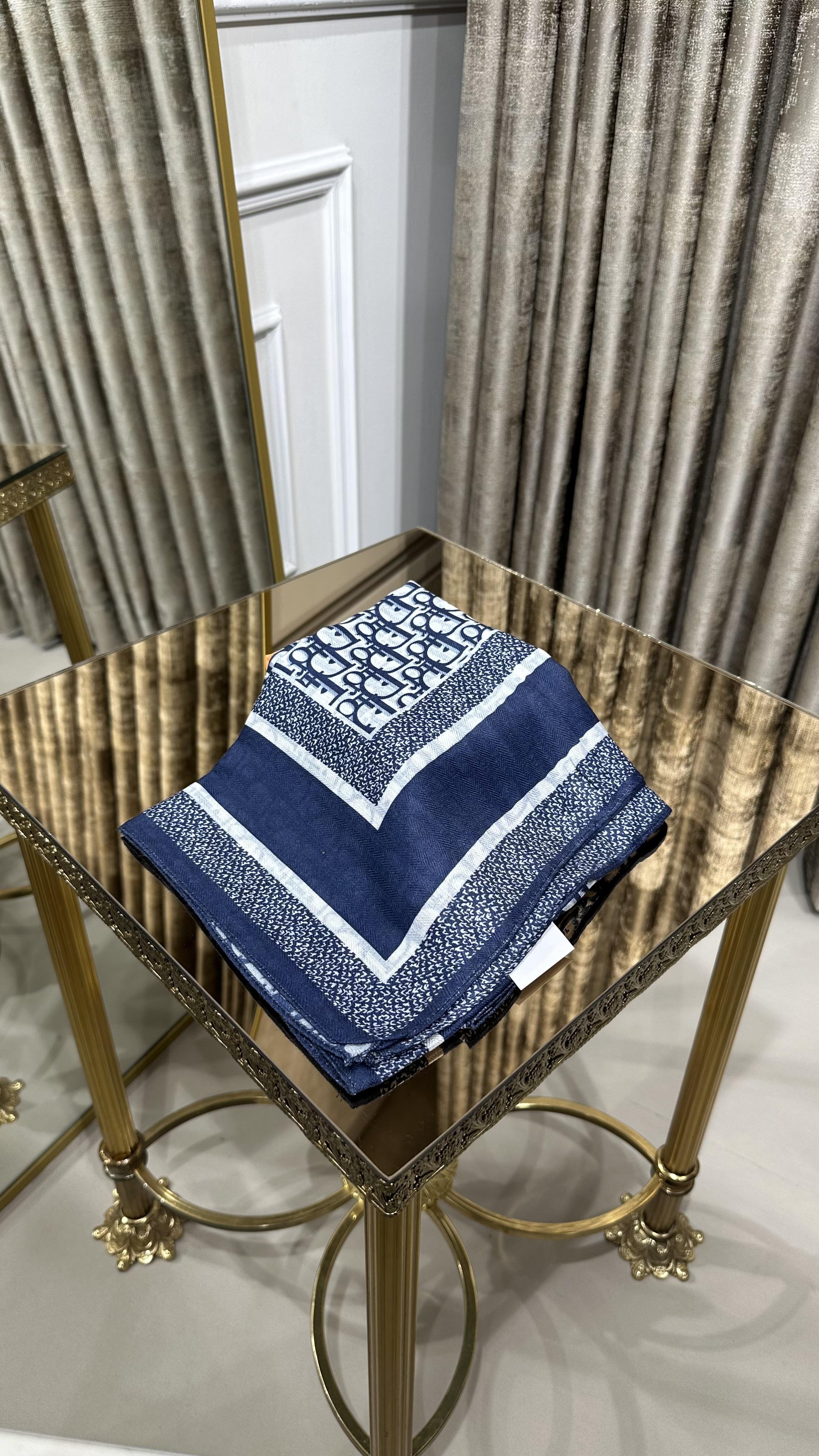 D.OR YÜN EŞARP LACİVERT