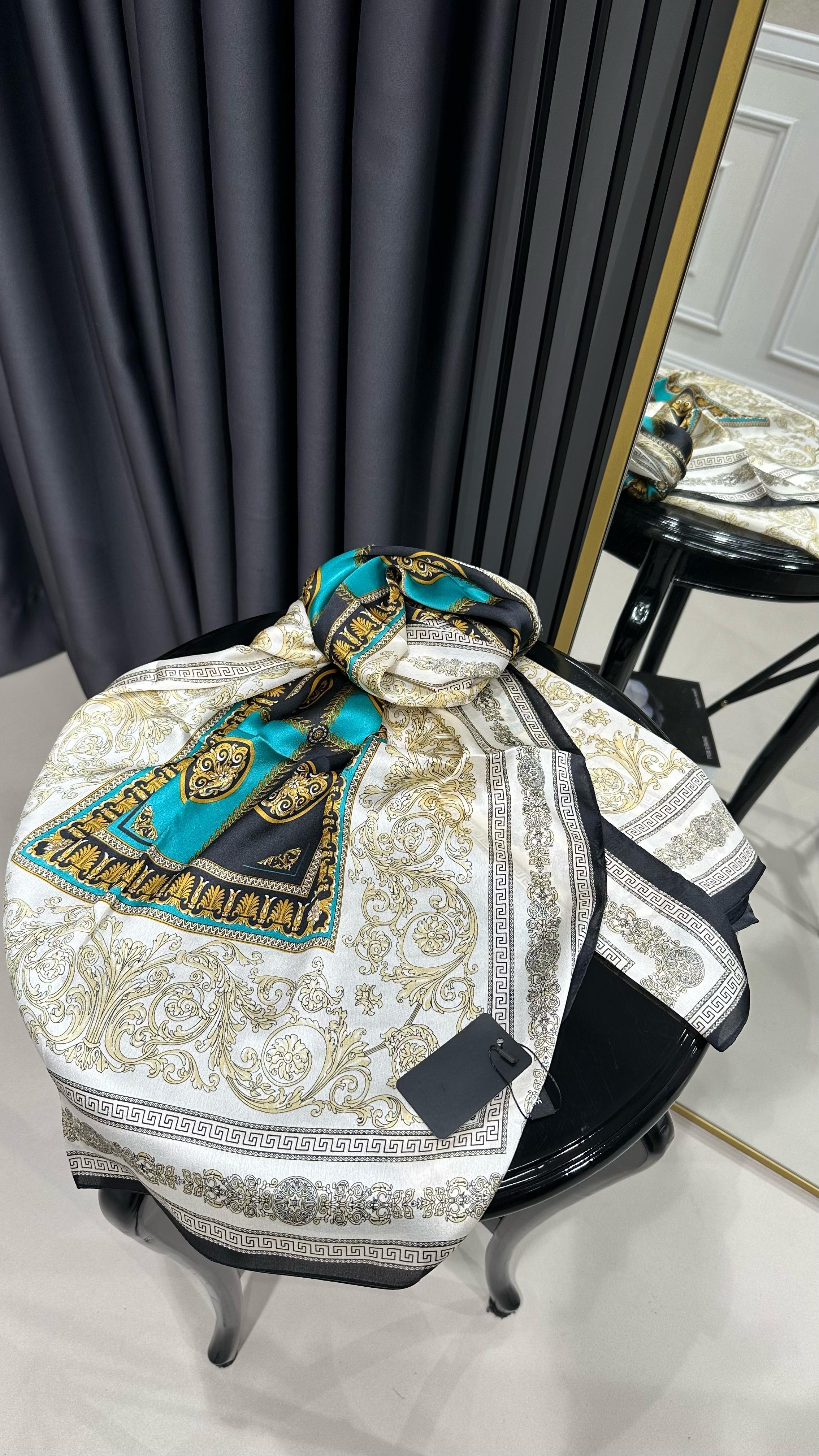 ETNİK V DESEN ŞAL KREM