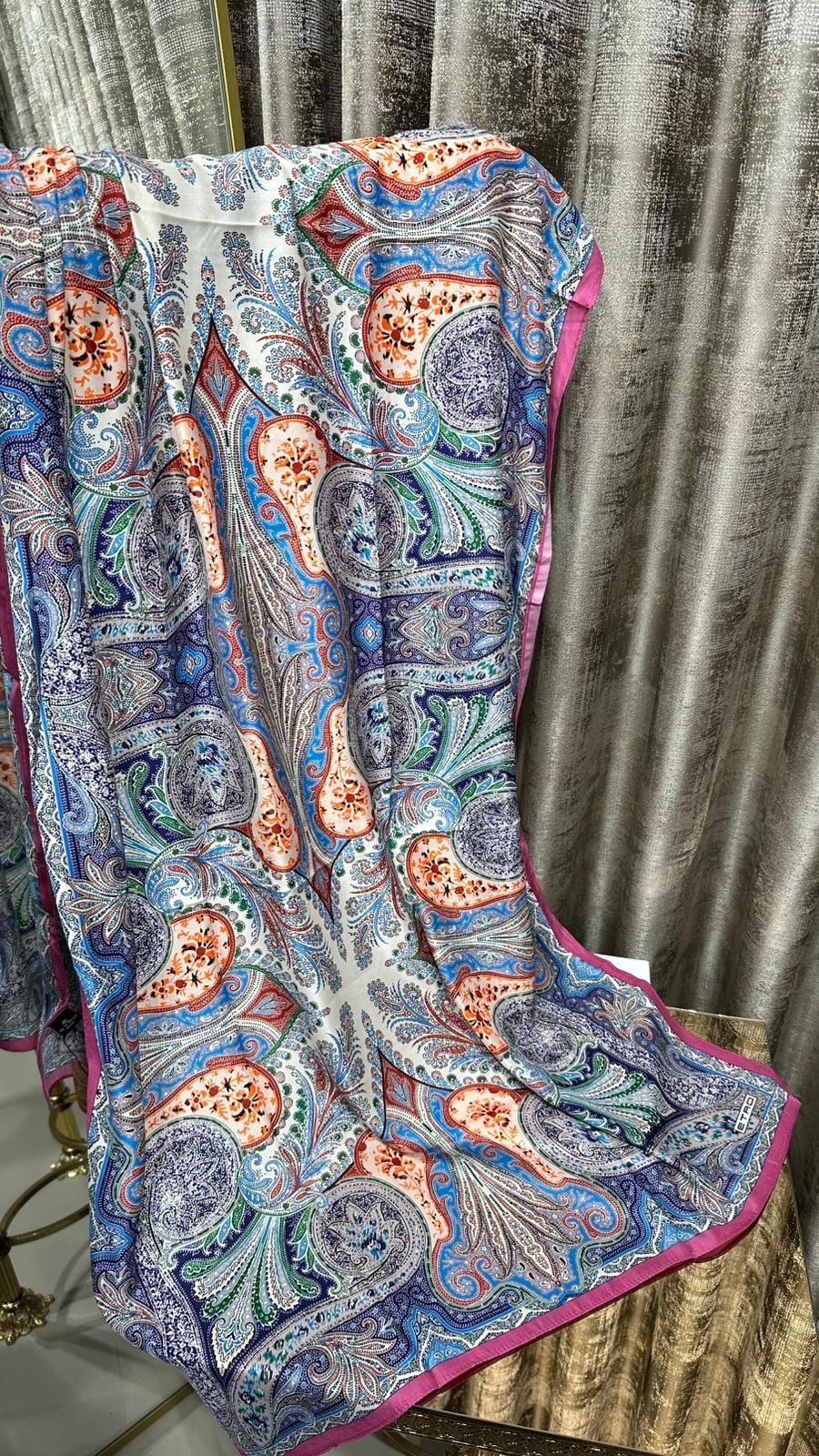 ETR İTHAL İPEK ŞAL PEMBE