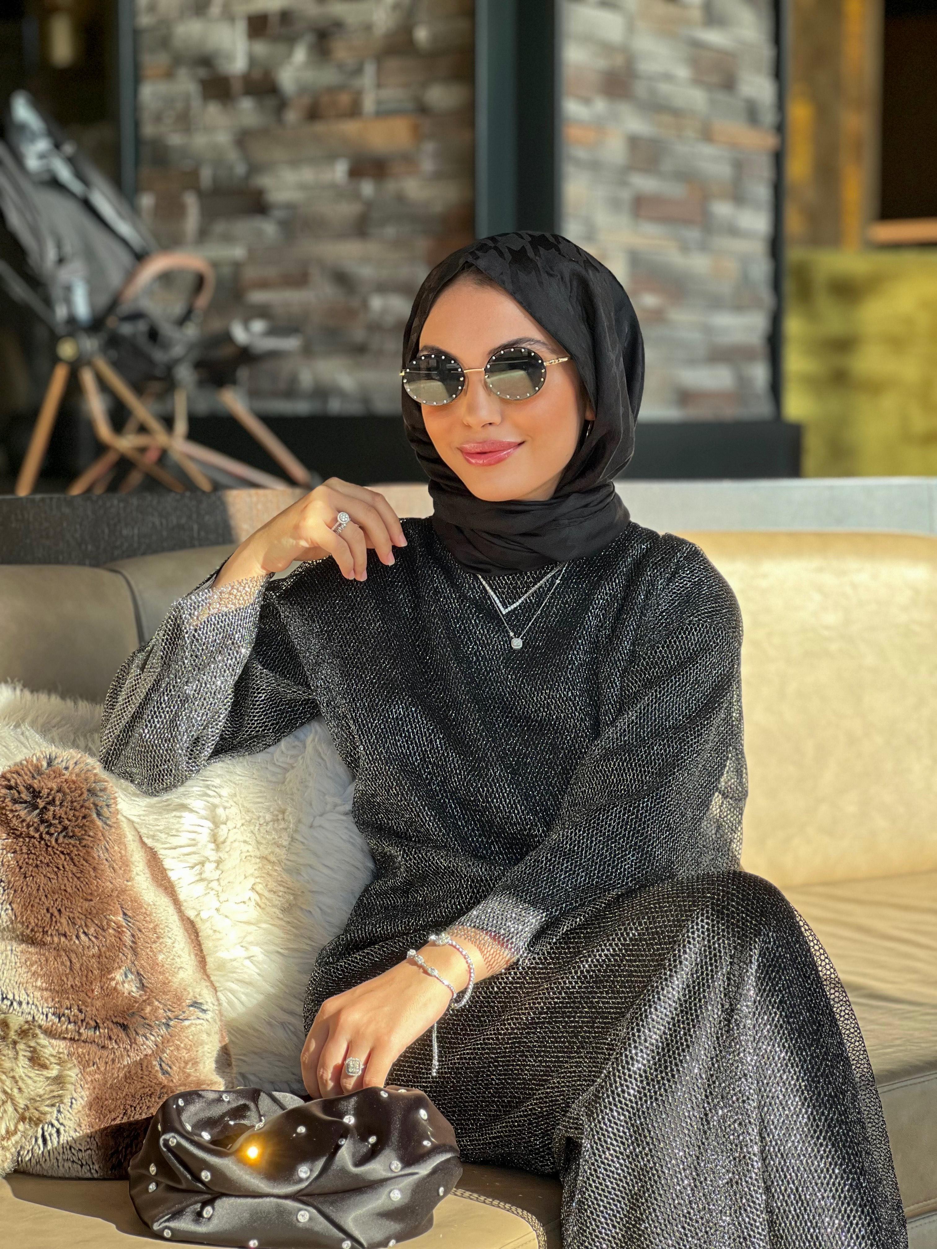 Fileli Elbise Antrasit