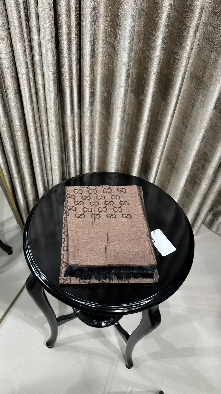 G DESEN ŞAL KAHVE/SİYAH