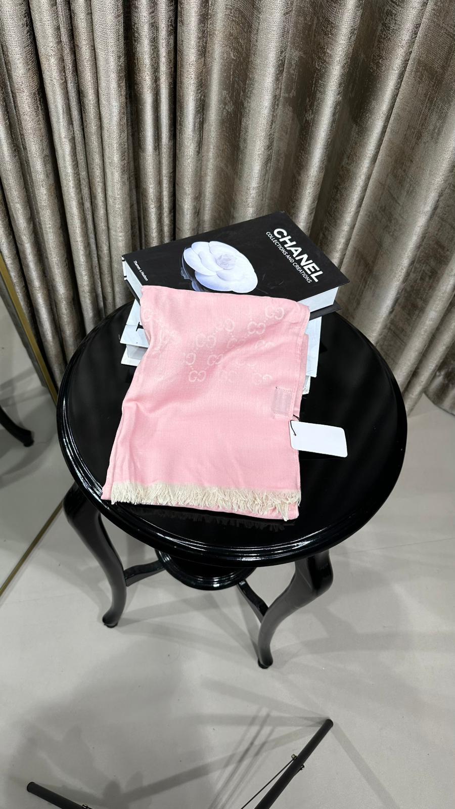 G DESEN ŞAL ŞEKER PEMBE