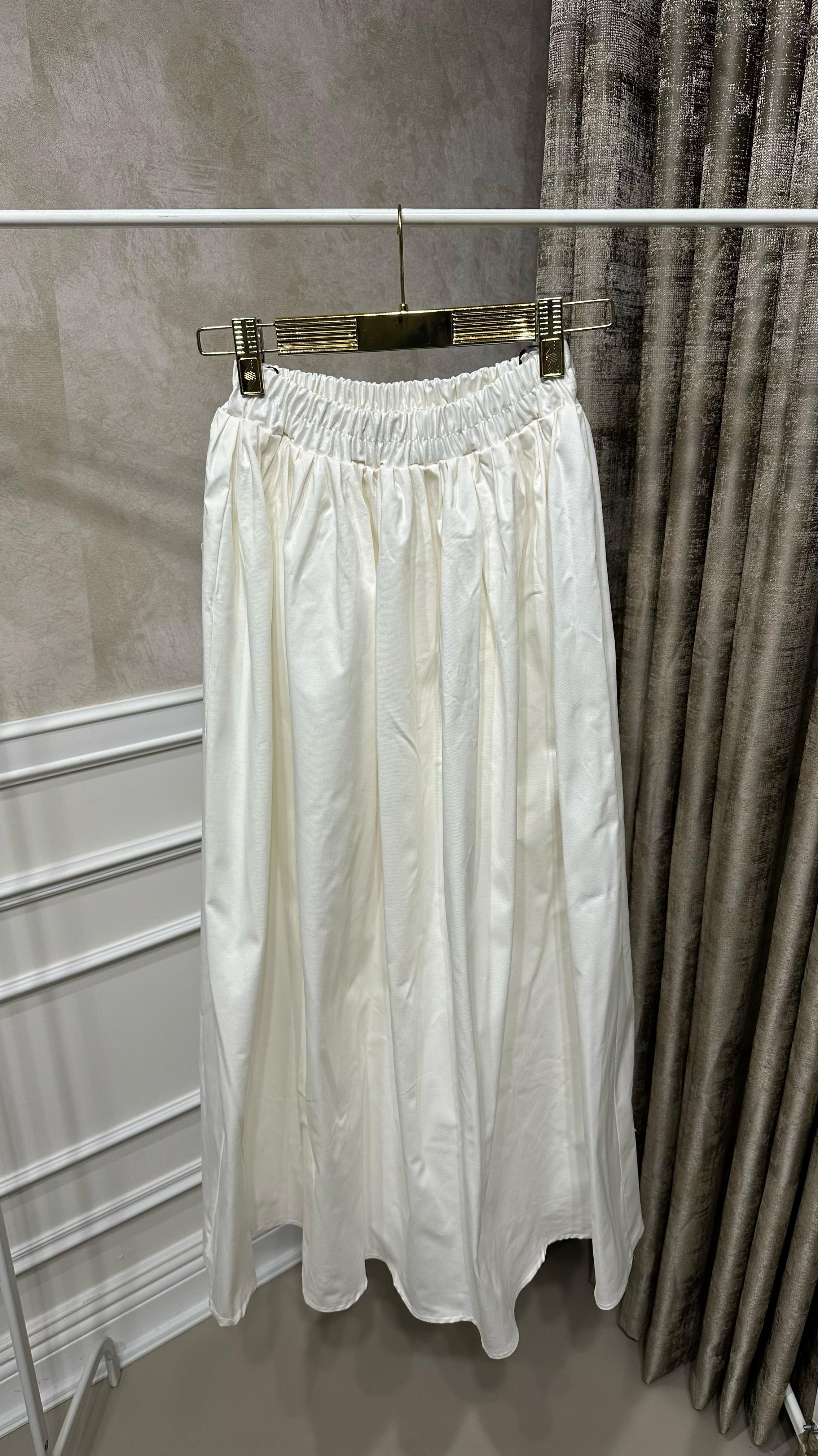 Gabardin Etek Lacivert