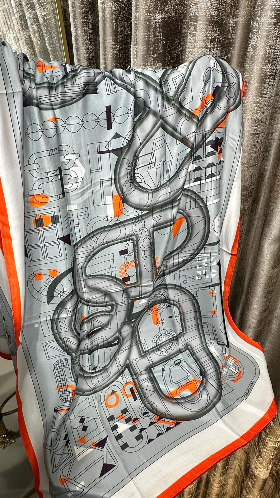 H İTHAL İPEK ŞAL GRİ