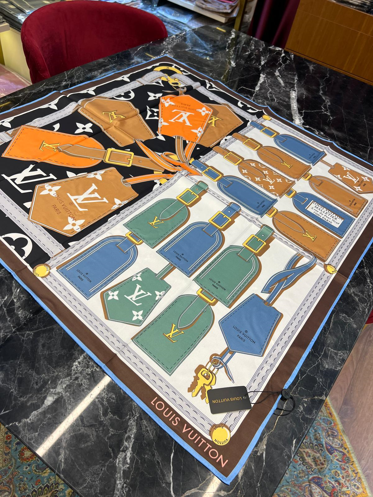 LV TWİL İPEK EŞARP