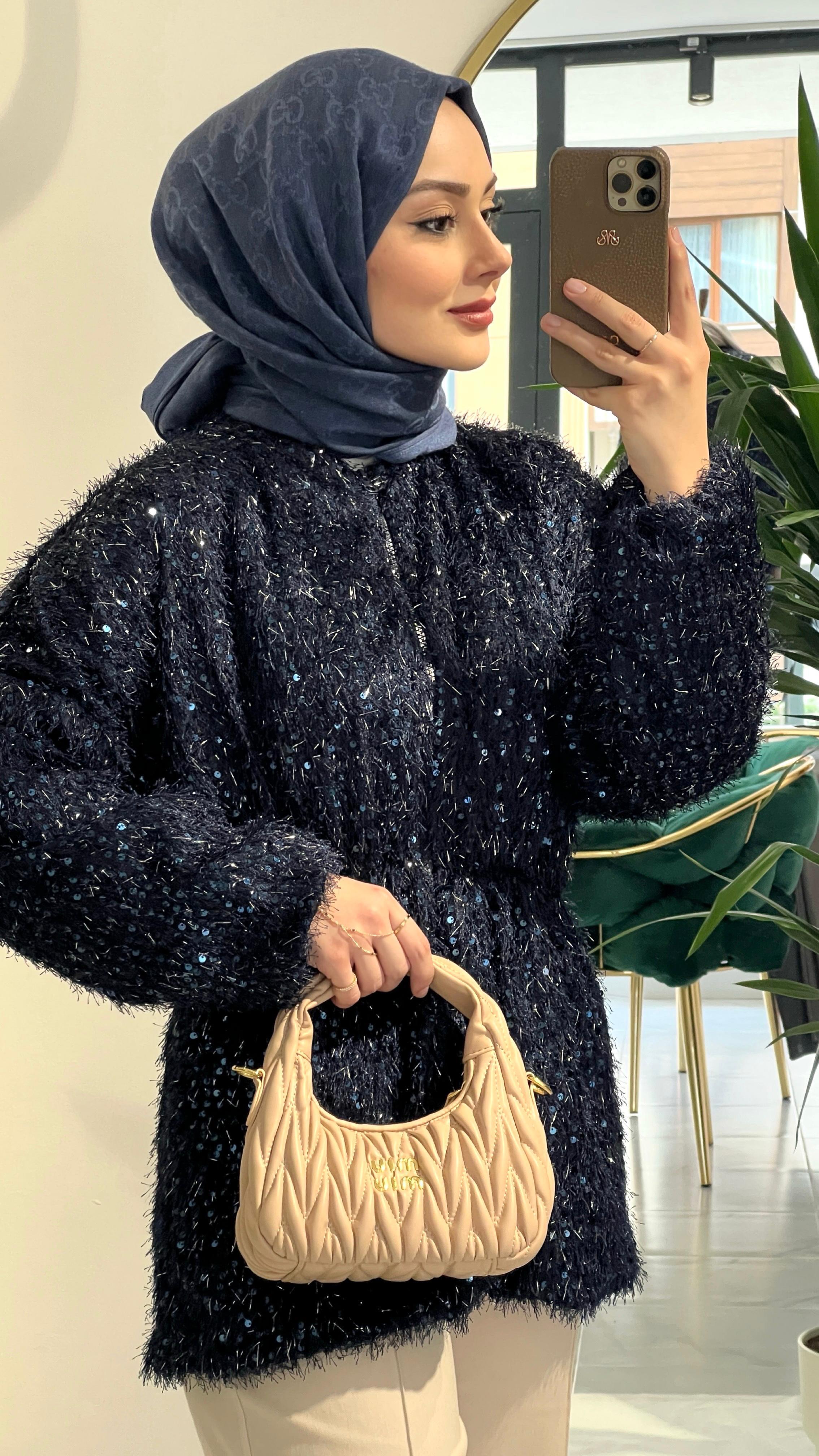 Sakallı Ceket Lacivert