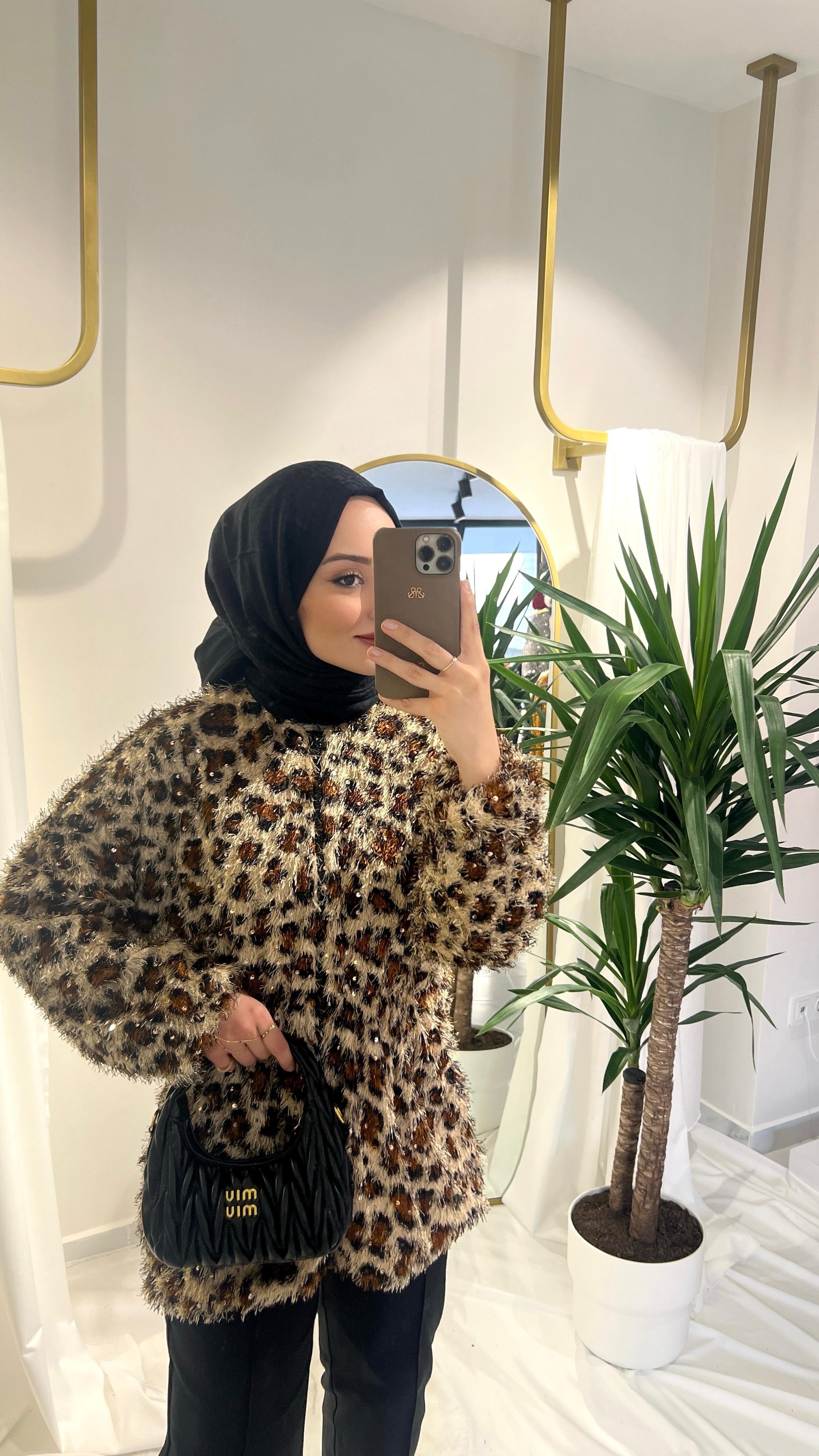 Sakallı Ceket Leopar