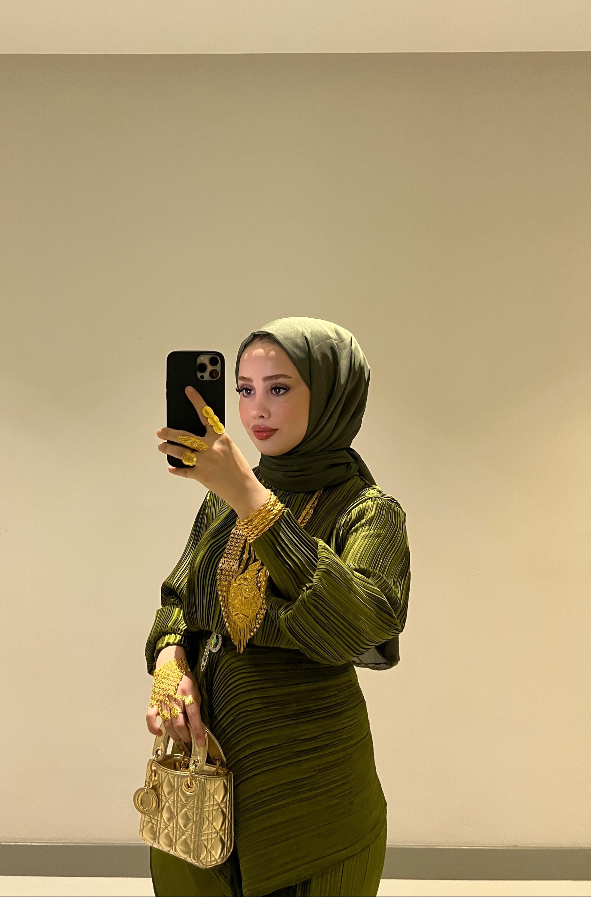 YAĞ YEŞİLİ JANJAN ŞAL