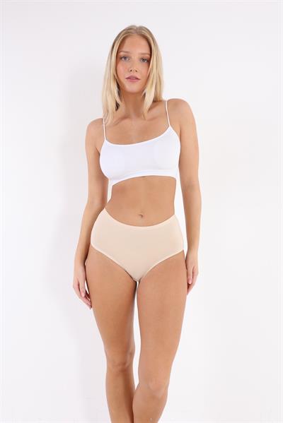 3Lü Adet Yavru Ağzı Rengi Yüksek Bel Bayan Bato