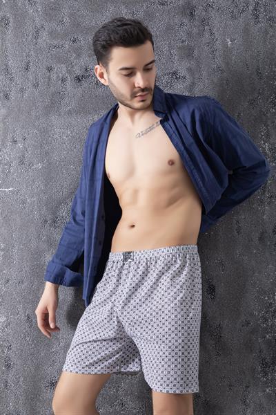 Erkek Karışık Desenli Empirme Boxer 6Lı Paket
