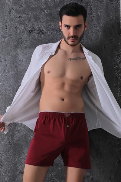 Erkek Pamuklu Havlu Bel Boxer 6Lı Paket