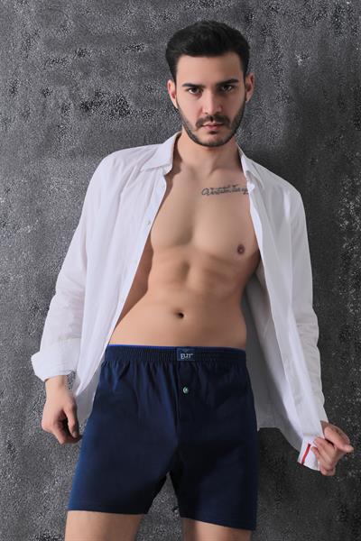 Erkek Pamuklu Havlu Bel Boxer 6Lı Paket