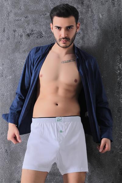 Erkek Pamuklu Havlu Bel Boxer 6Lı Paket