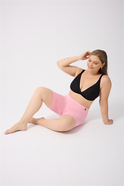 Kadın diz üstü pembe tayt 2Li