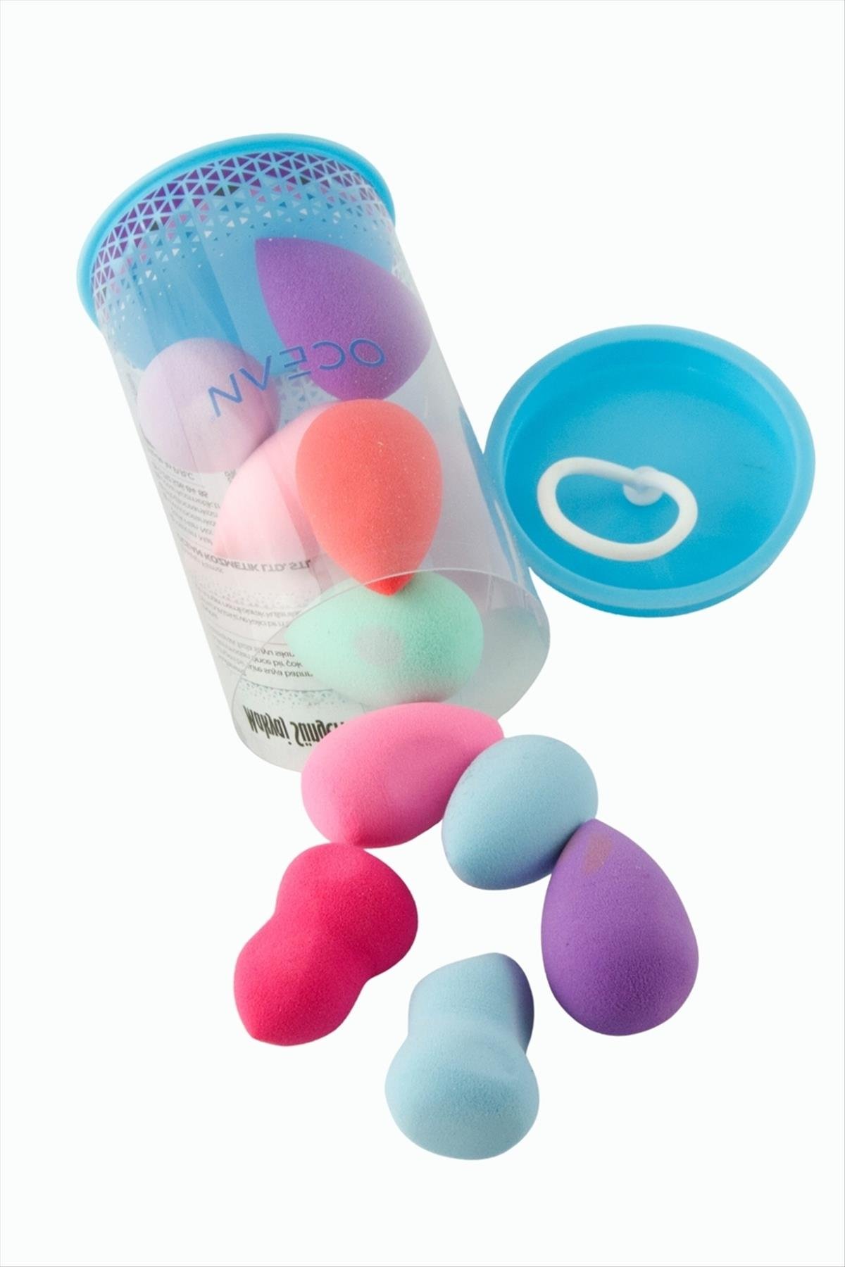 10 Adet Silindir Makyaj Süngeri