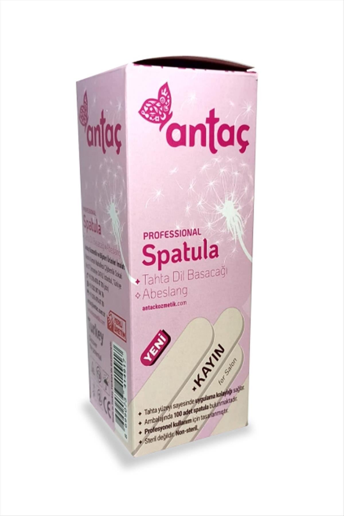 100 Adet Spatula-Kahverengi