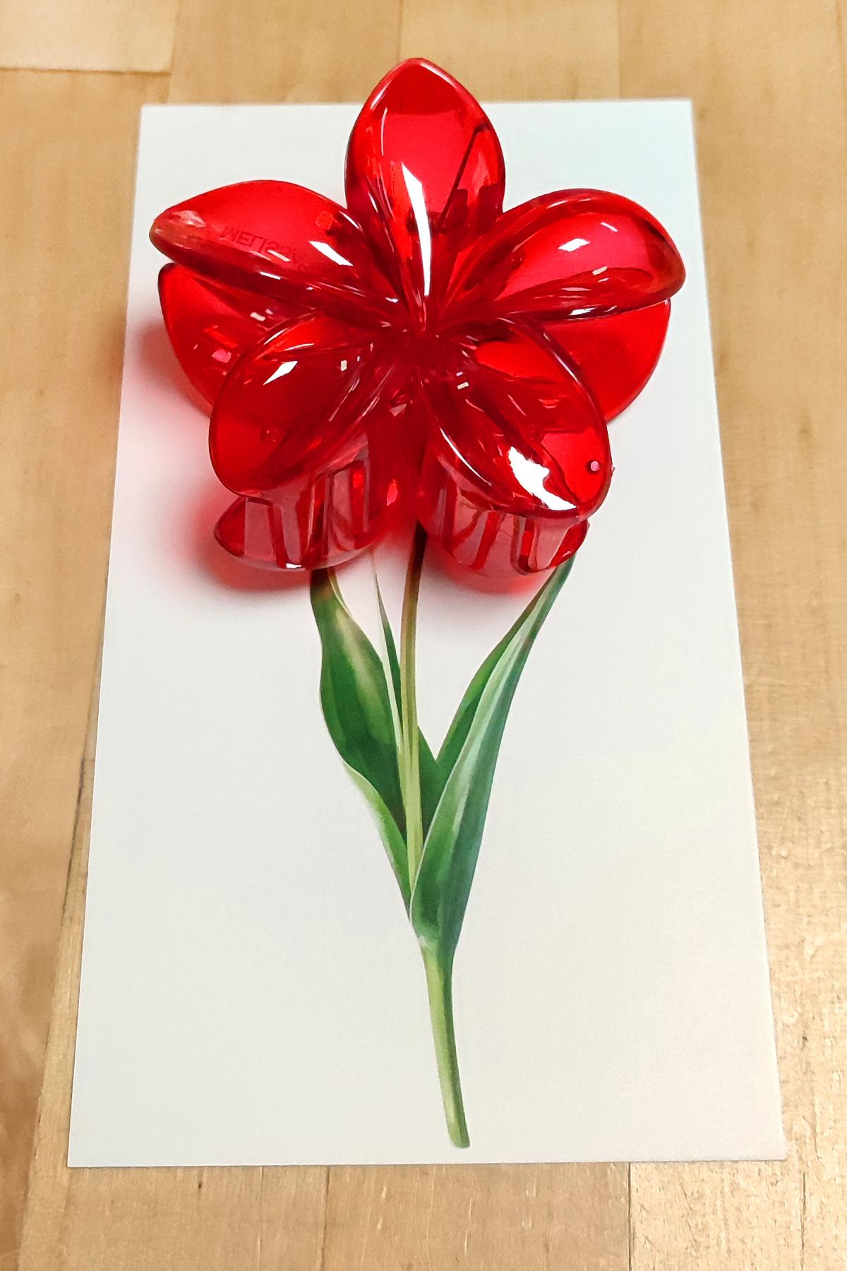 100 Adet Şeffaf Renkli Lotus Toka 8 cm Kına Seti
