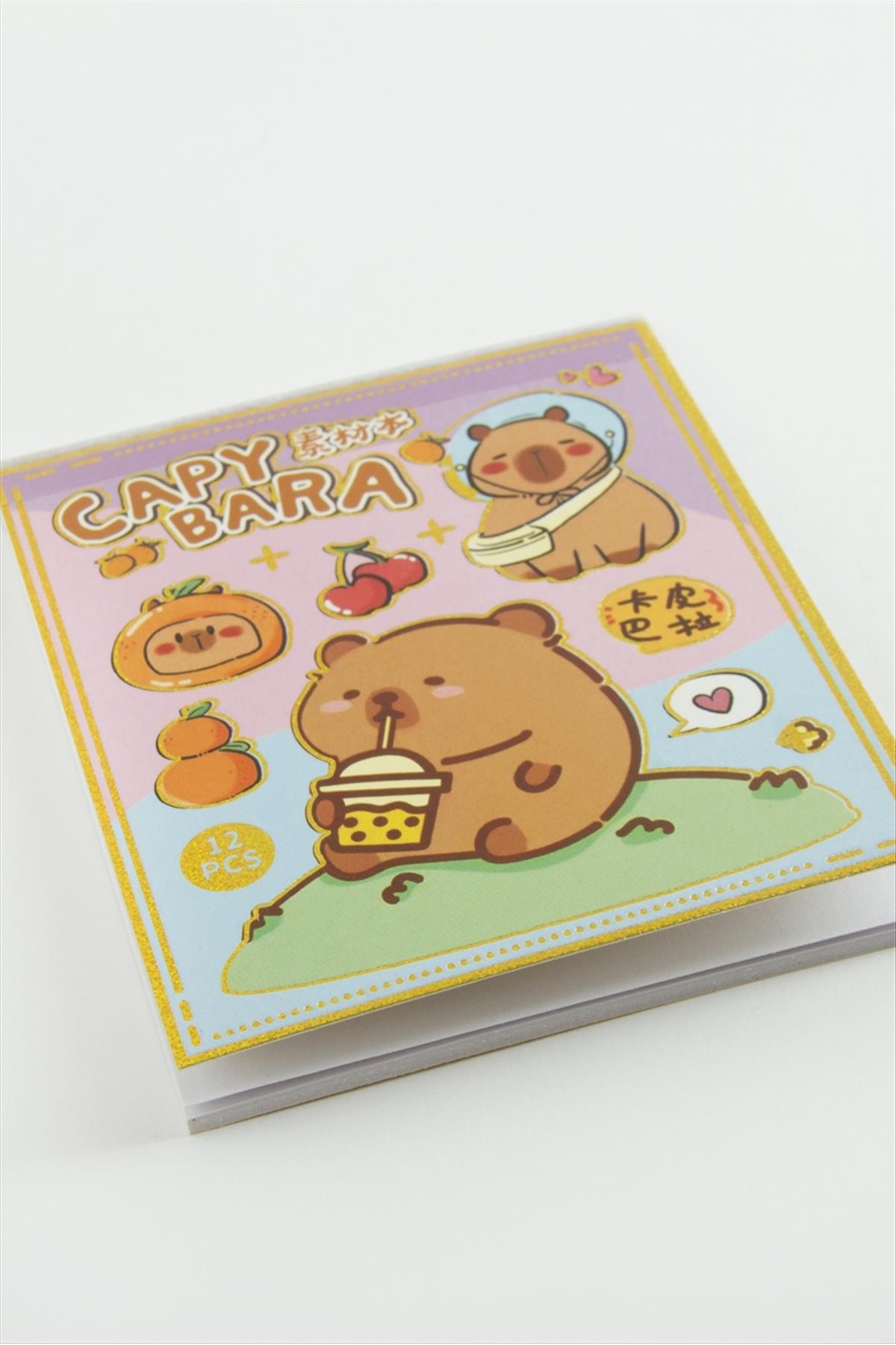 12 Yapraklı Çzgflm Karakteri Defter Sticker