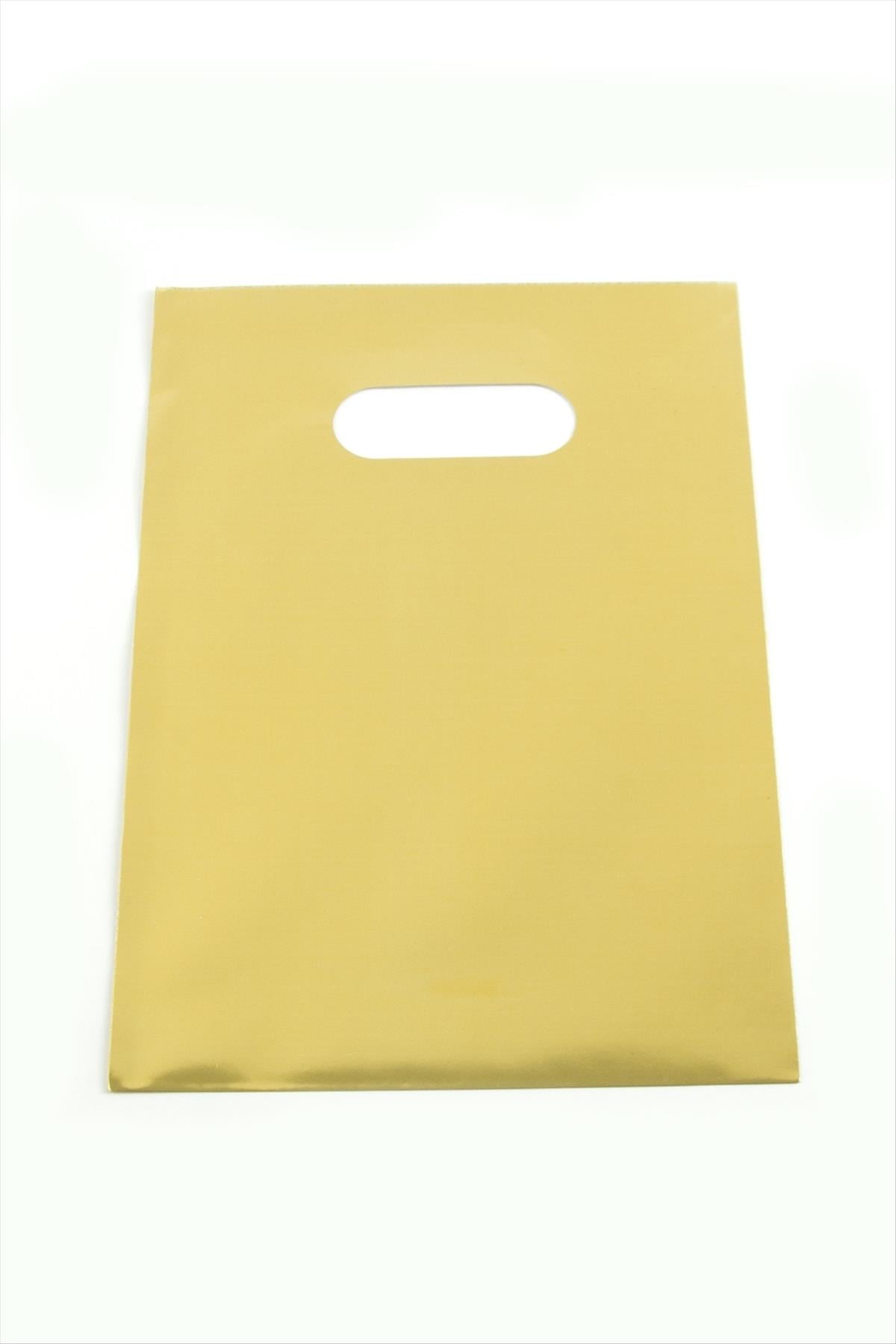 13x20 Metalize El Tutma Poşet Paketi 100 Adet Sarı
