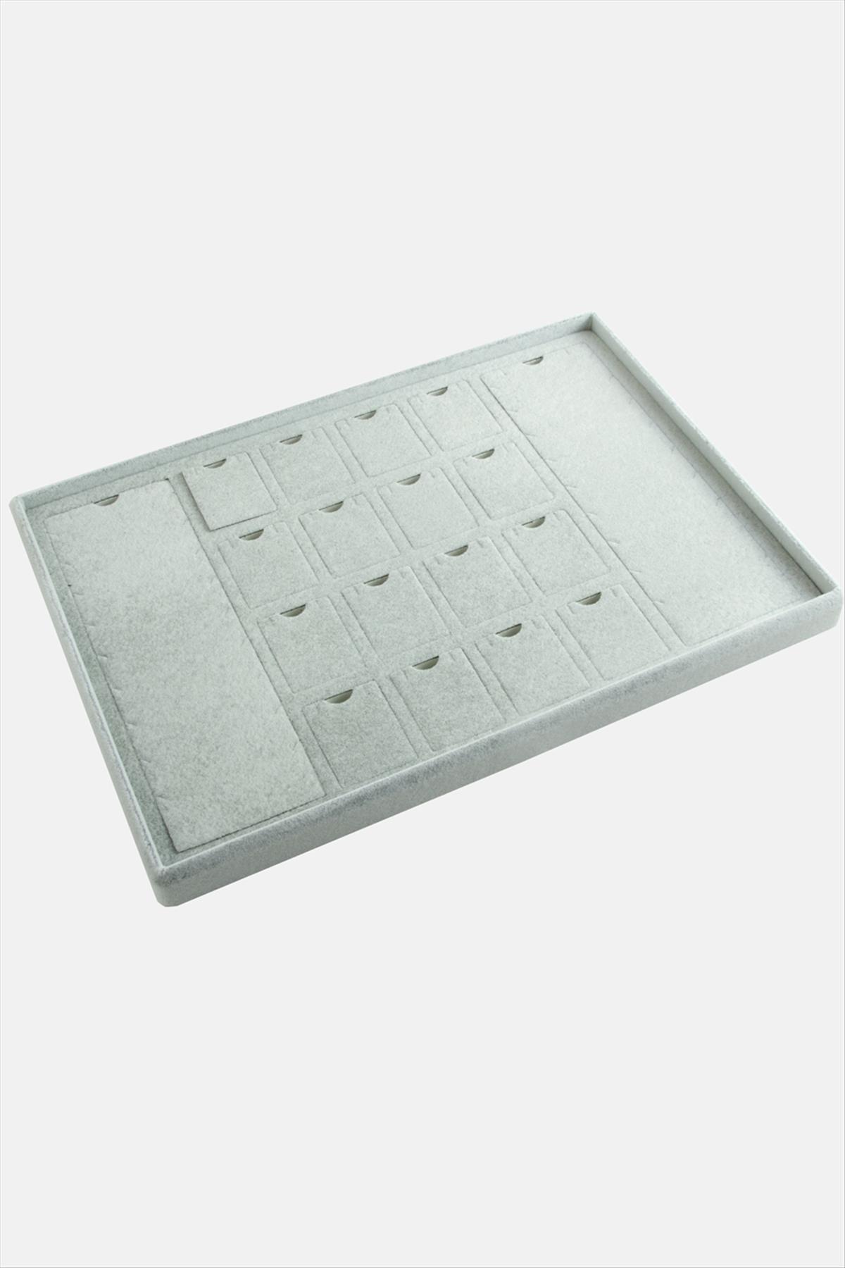 18li Anfora Kumaş Yatay Ayaklı Kolye Standı