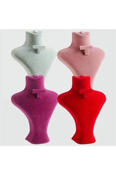 23 cm Takım Manken Anfora Kumaş-Kırmızı