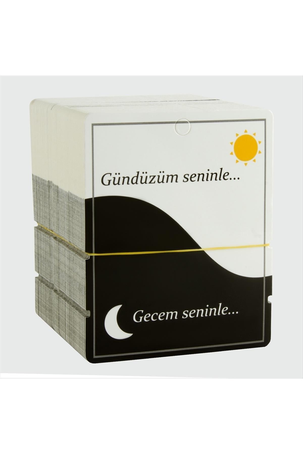 2li Gece Gündüz Bileklik Kartı-Siyah