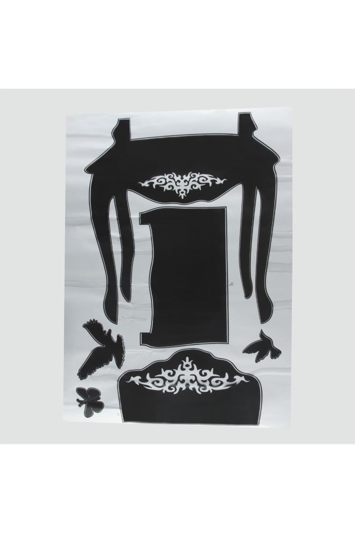 3 Boyutlu Yapıştırmalı Duvar Süsü