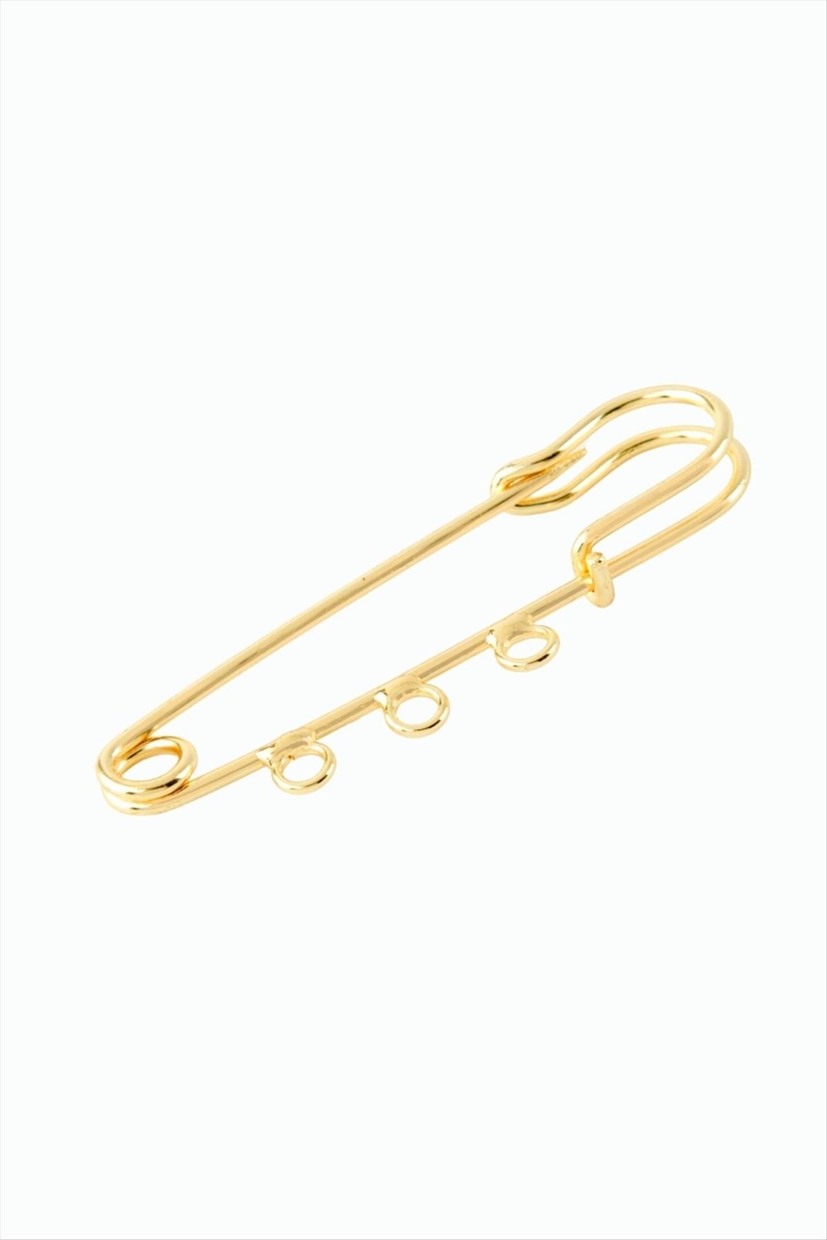 3 Halkalı İskoç Çengel İğnesi 6 cm 1 Adet