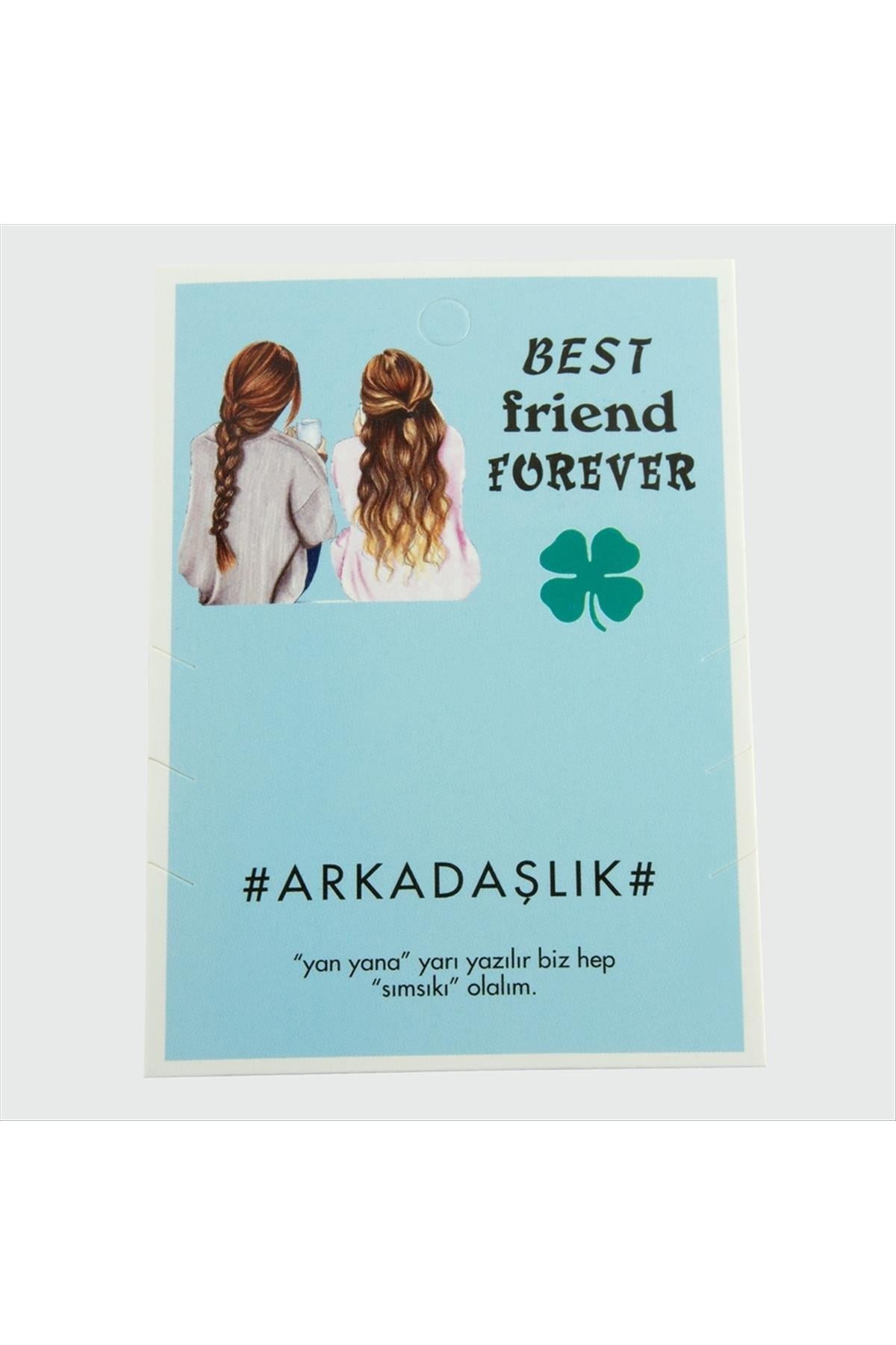 3'lü Arkadaşlık Bileklik Kartı