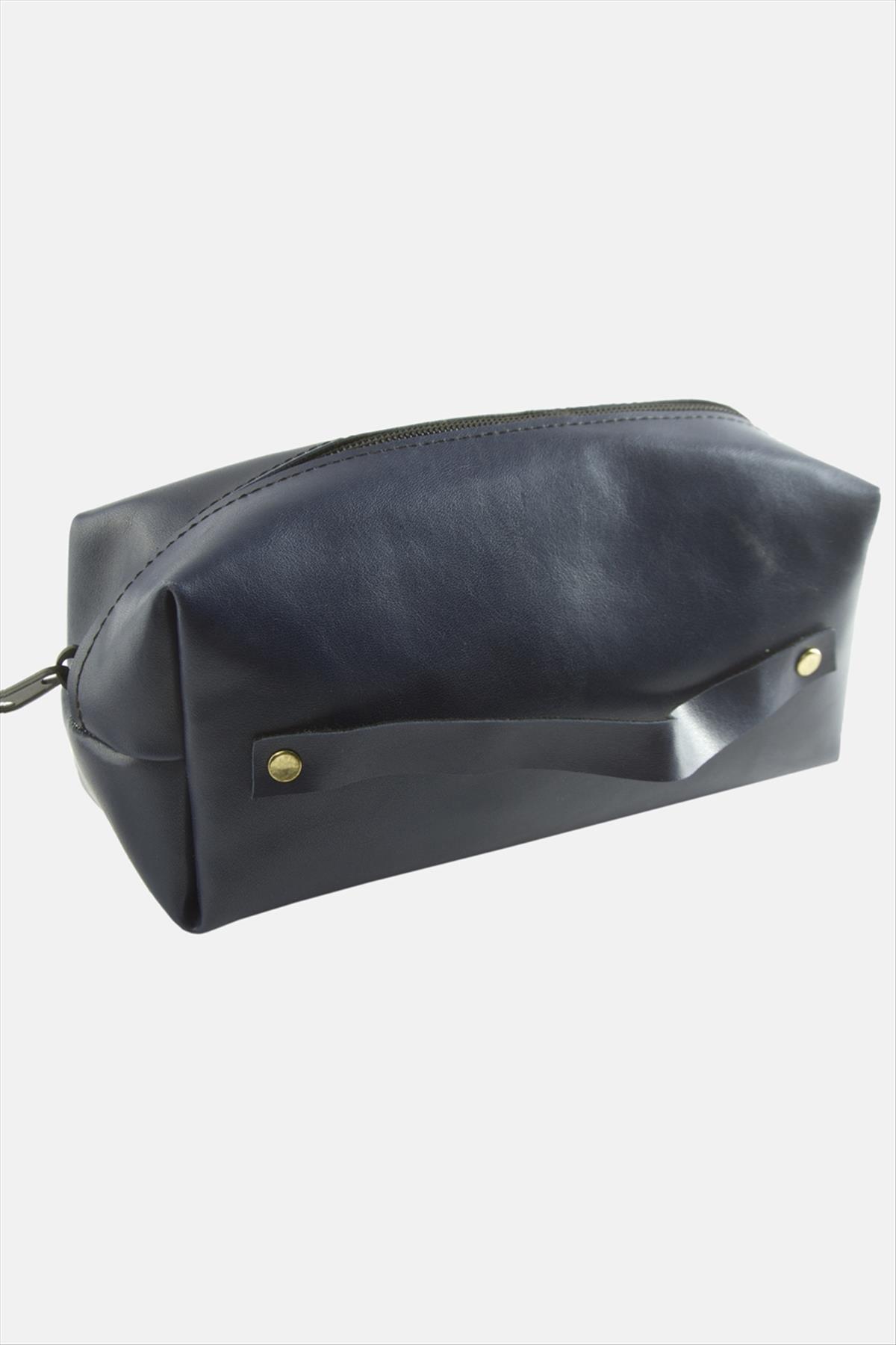 4 Adet El Tutmalı Makyaj Çantası