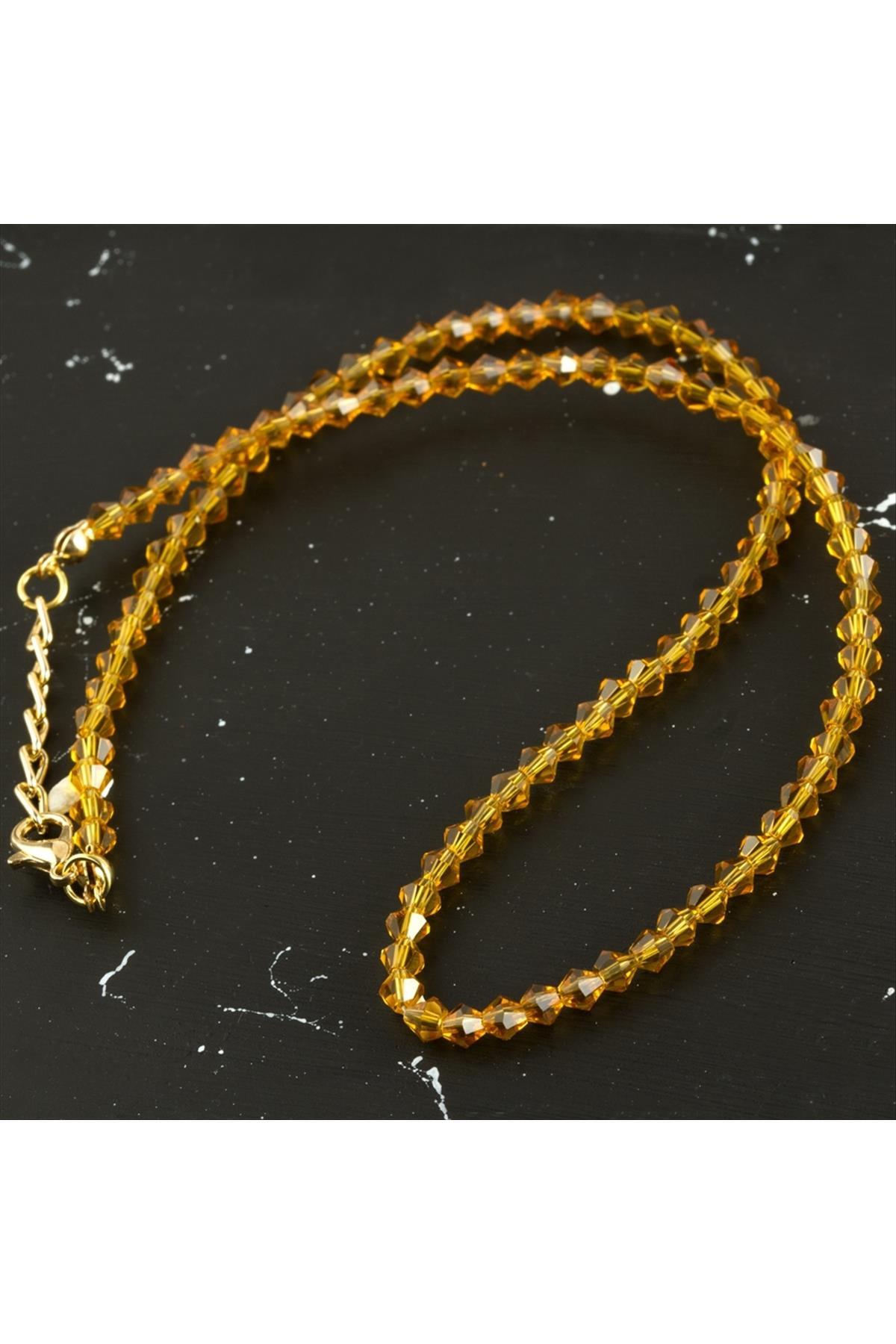 4 mm Kristal Kolye