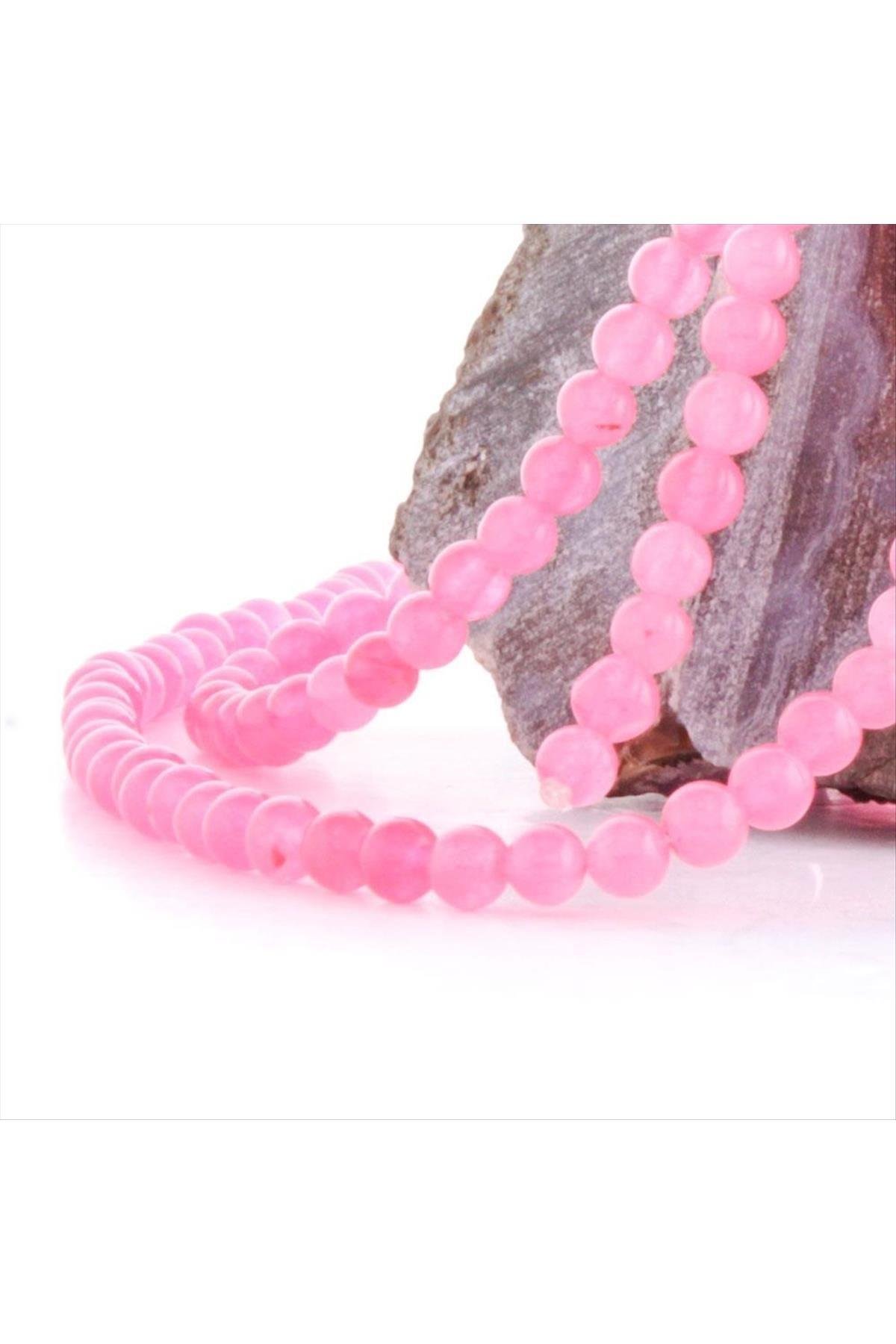 4 mm Pembe Kuars Taşı