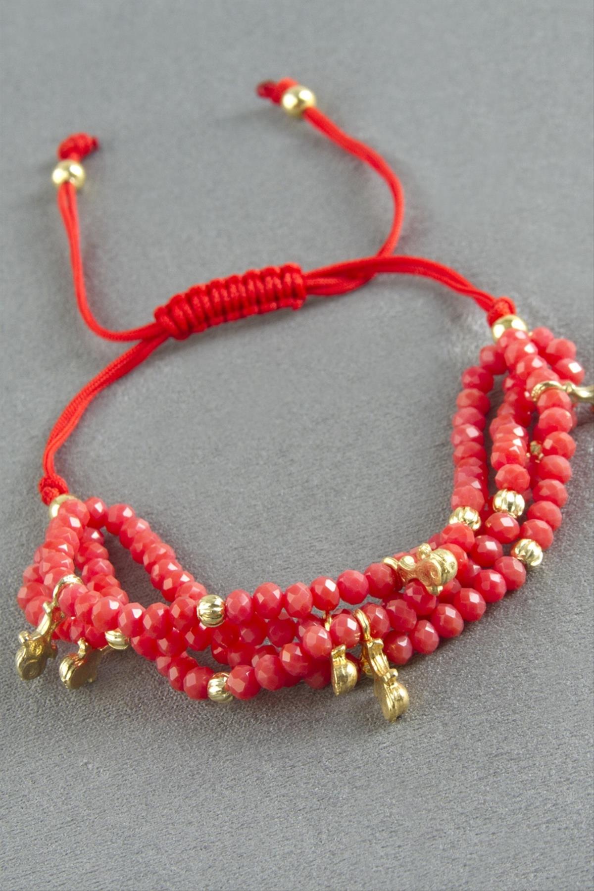 4lü Karışık Kristal Bileklik