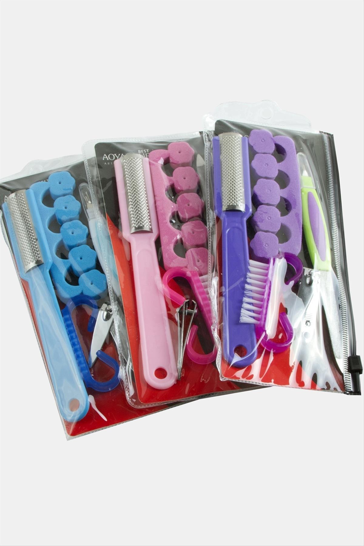 5 Parça Manikür Set-Renkli
