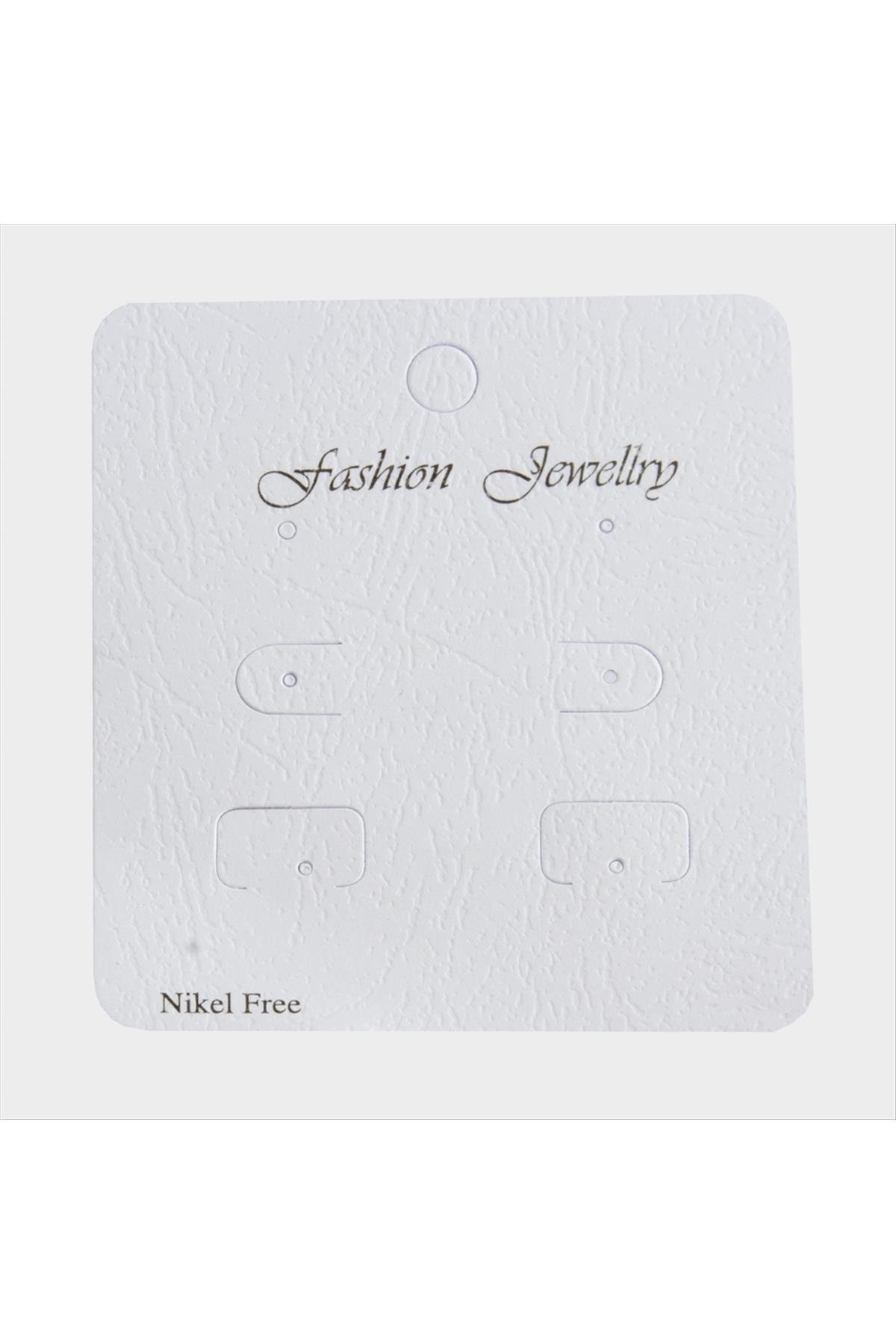 6 Delikli Lüx Küpe Kartı