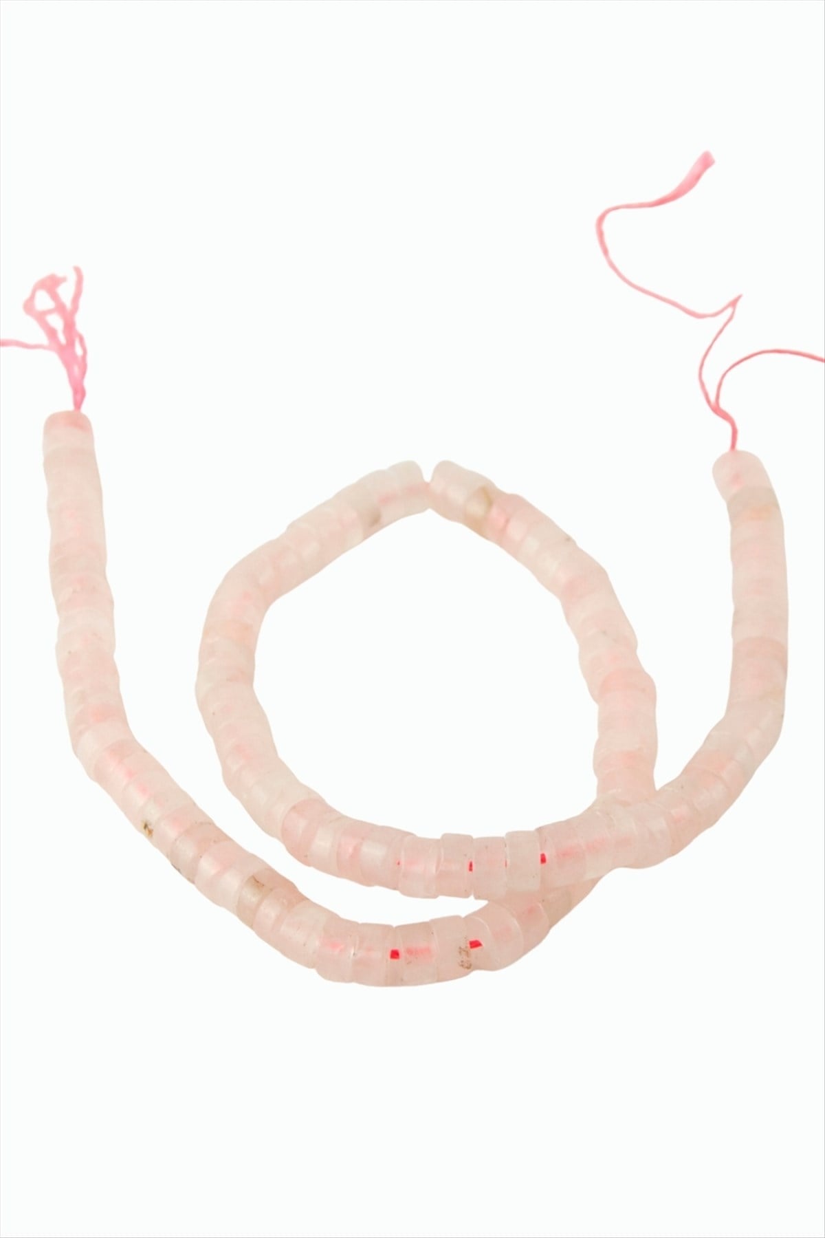 6 mm Disk Pembe Kuvars Taşı