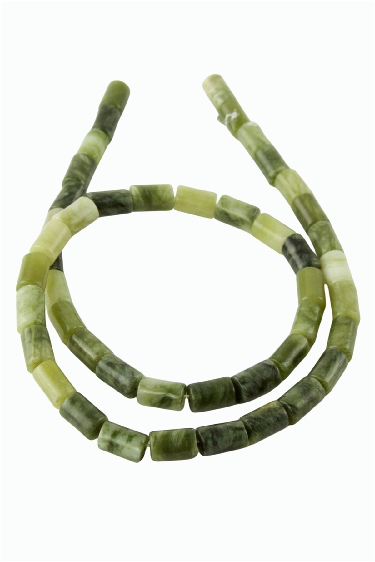 6*8 mm Boru Yeşim Taşı