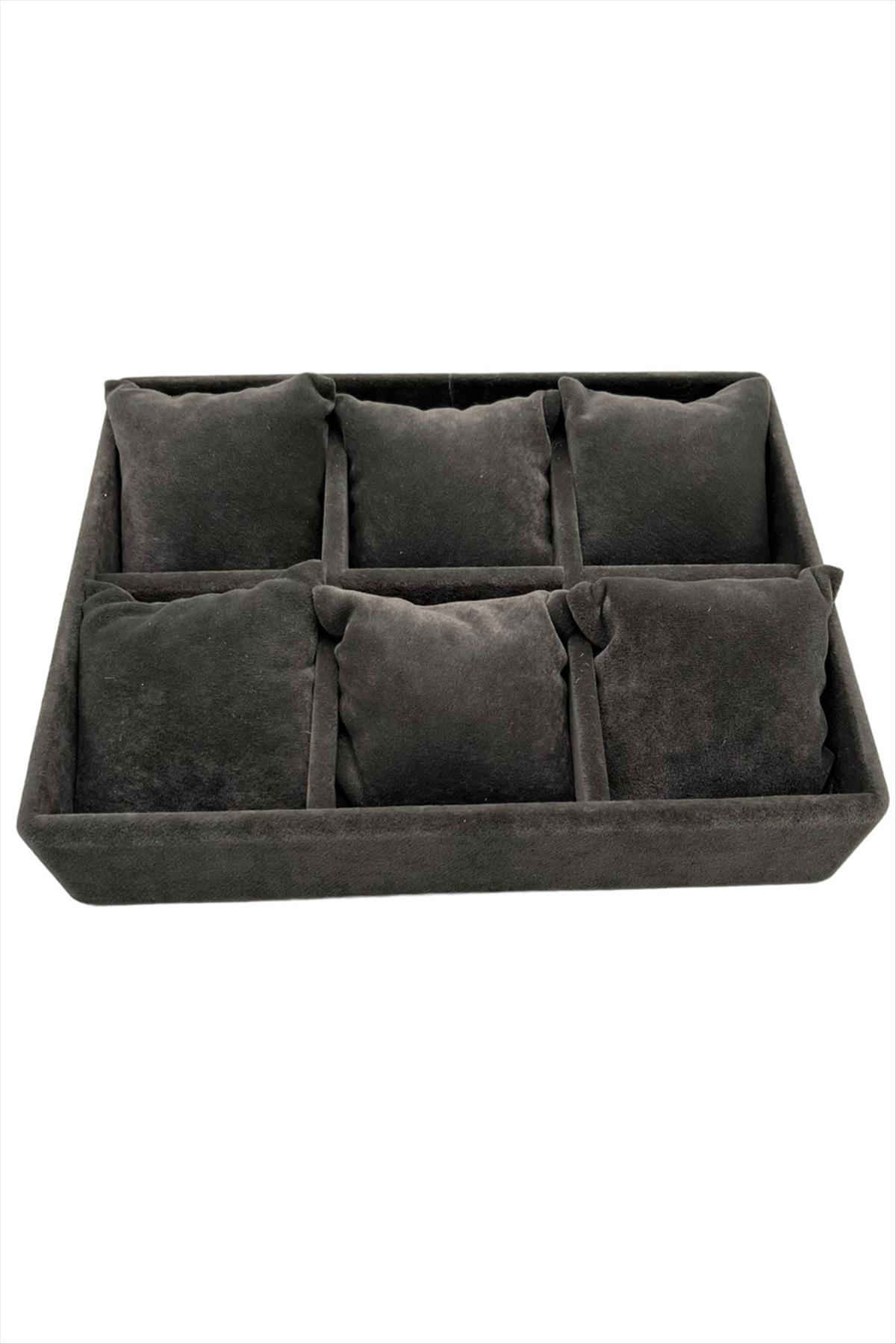 6lı Anfora Kumaş Yastıklı Tabla