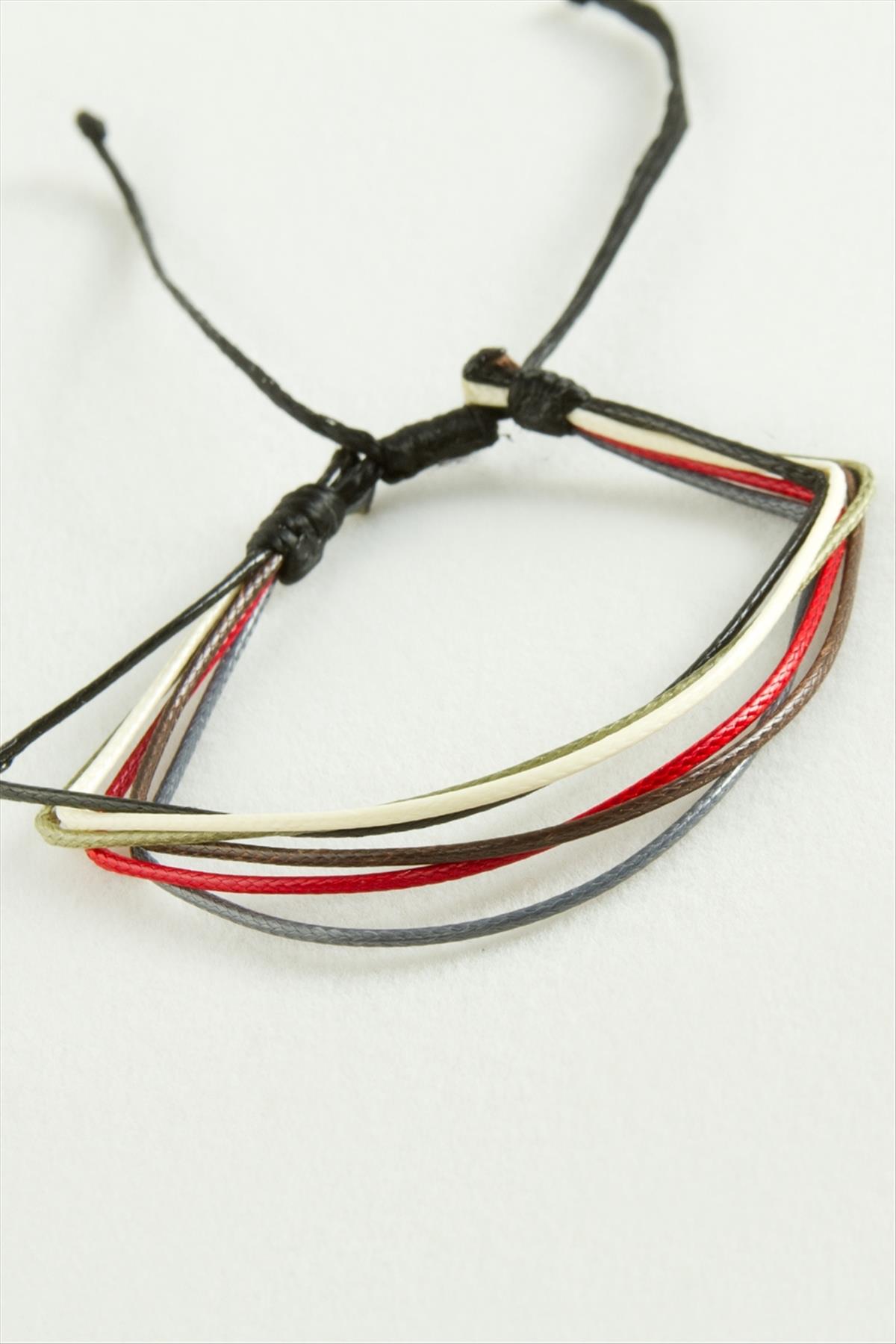 6lı Renkli İp Bileklik