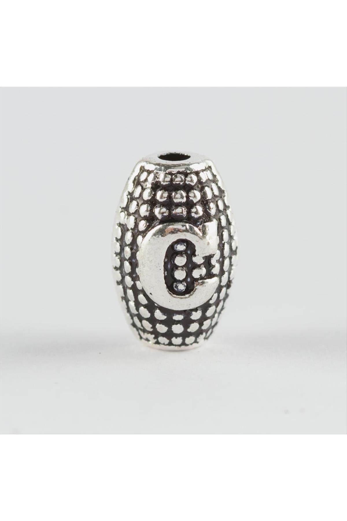 8 mm Arpa Kesim Metal Harf ( metal tesbih harfi )