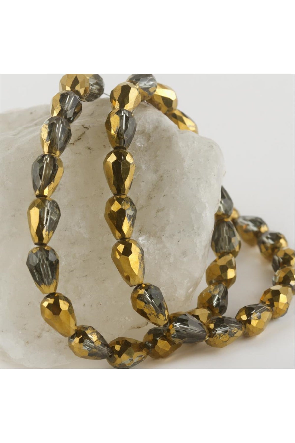 8*12 mm Damla Kesim Kristal Taş
