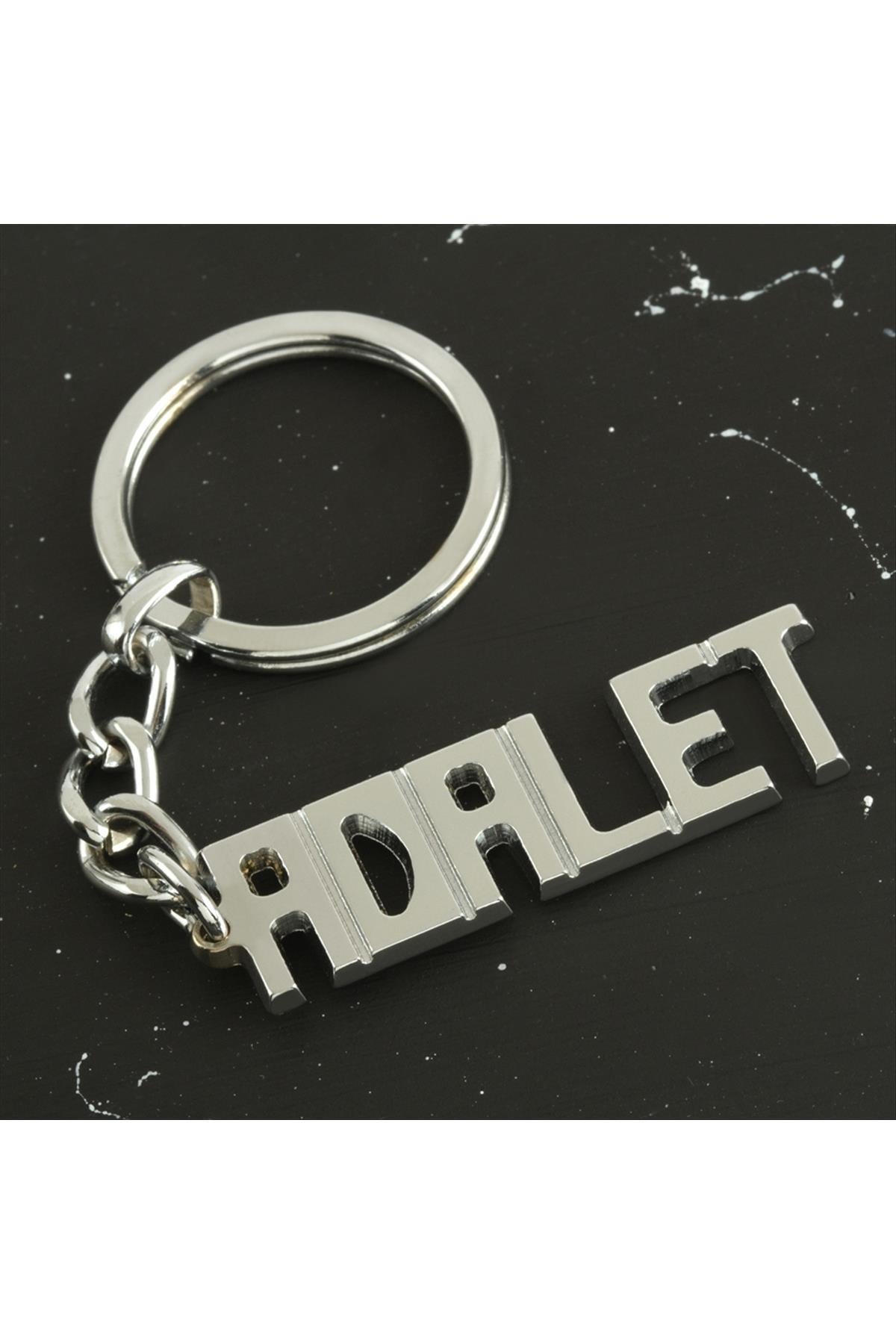 Adalet İsimli Anahtarlık-