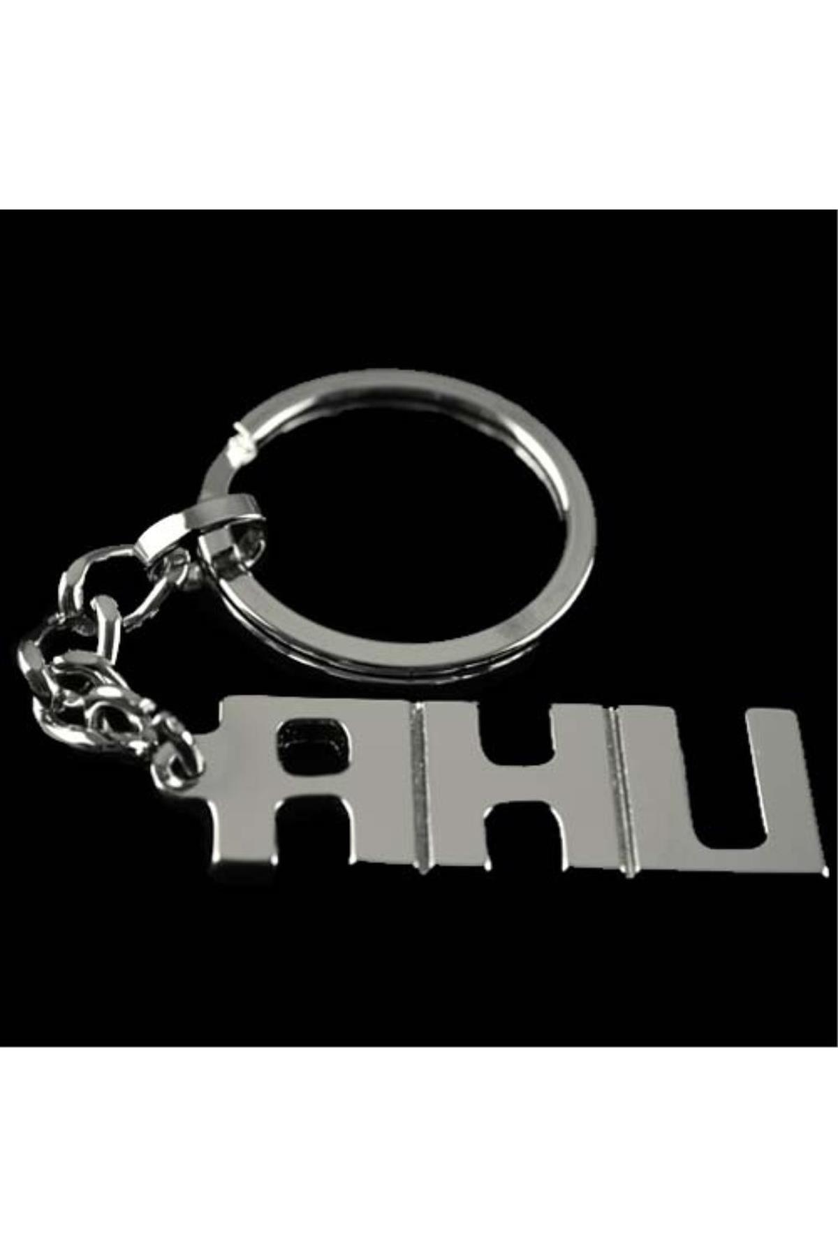 Ahu İsimli Anahtarlık-Gümüş Rengi