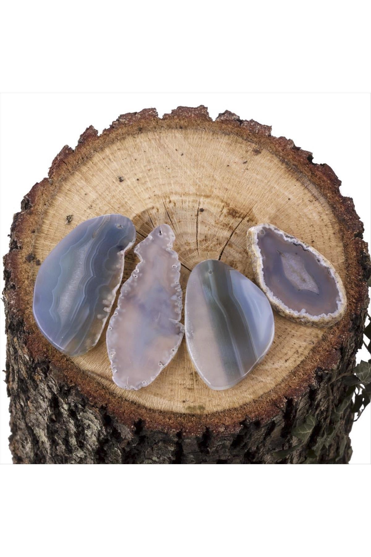 Akik Doğaltaş Kolye Ucu