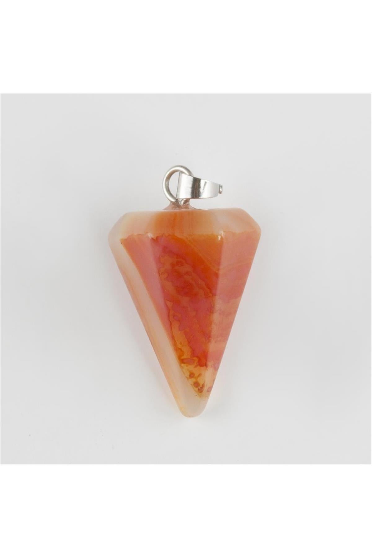 Akik Pandül Doğaltaş Kolye Ucu