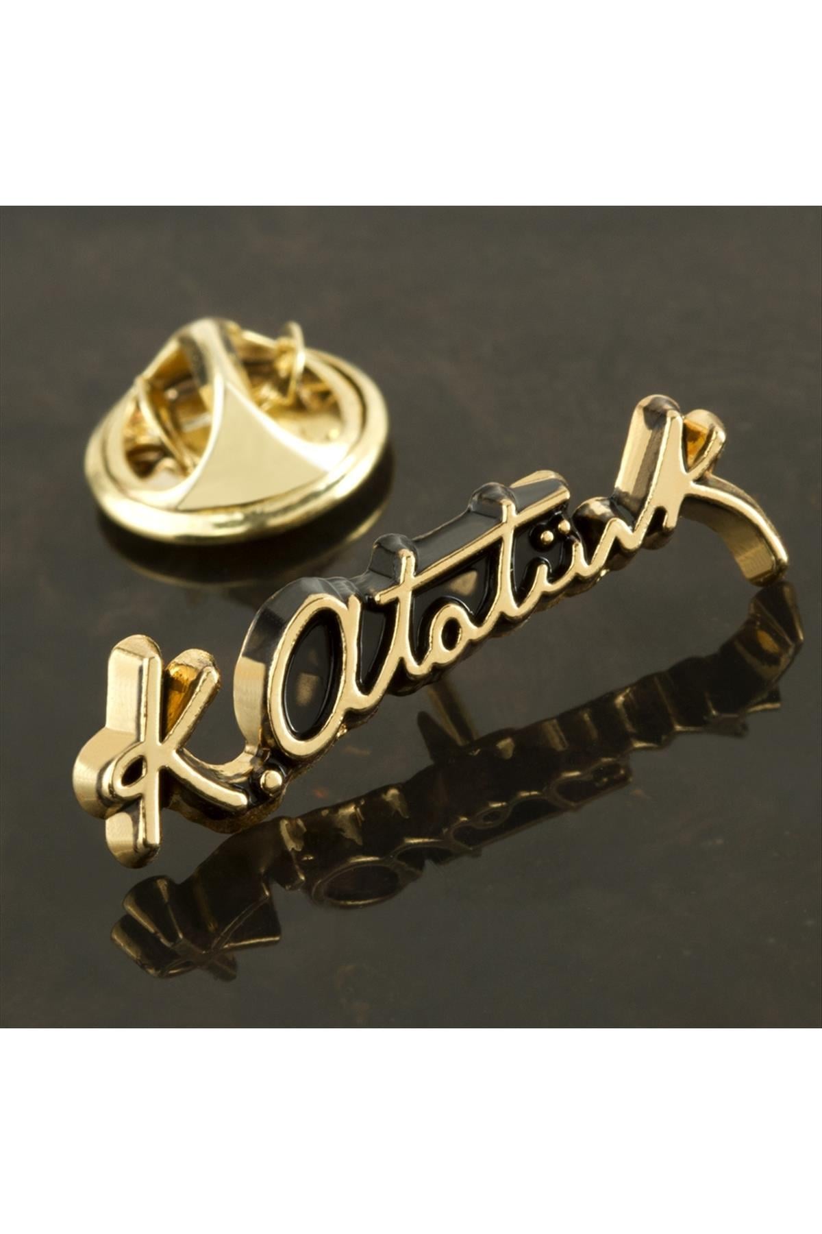 Atatürk İmzalı Yaka Rozet