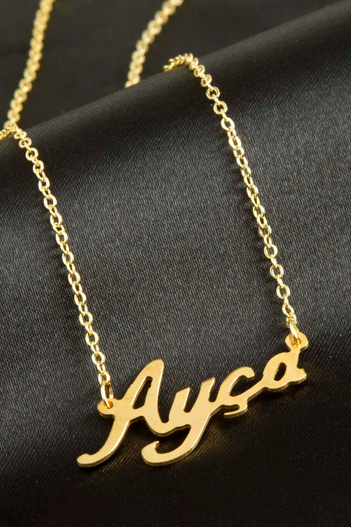 Ayça isimli kolye (Kişiye Özel)