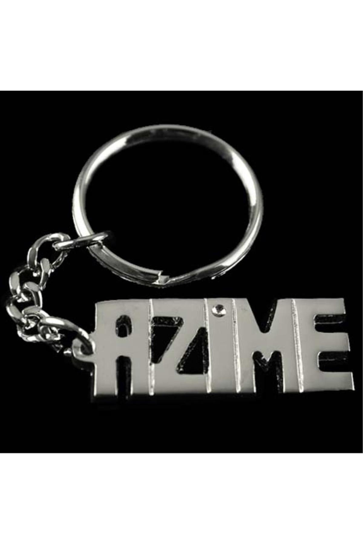 Azime İsimli Anahtarlık-